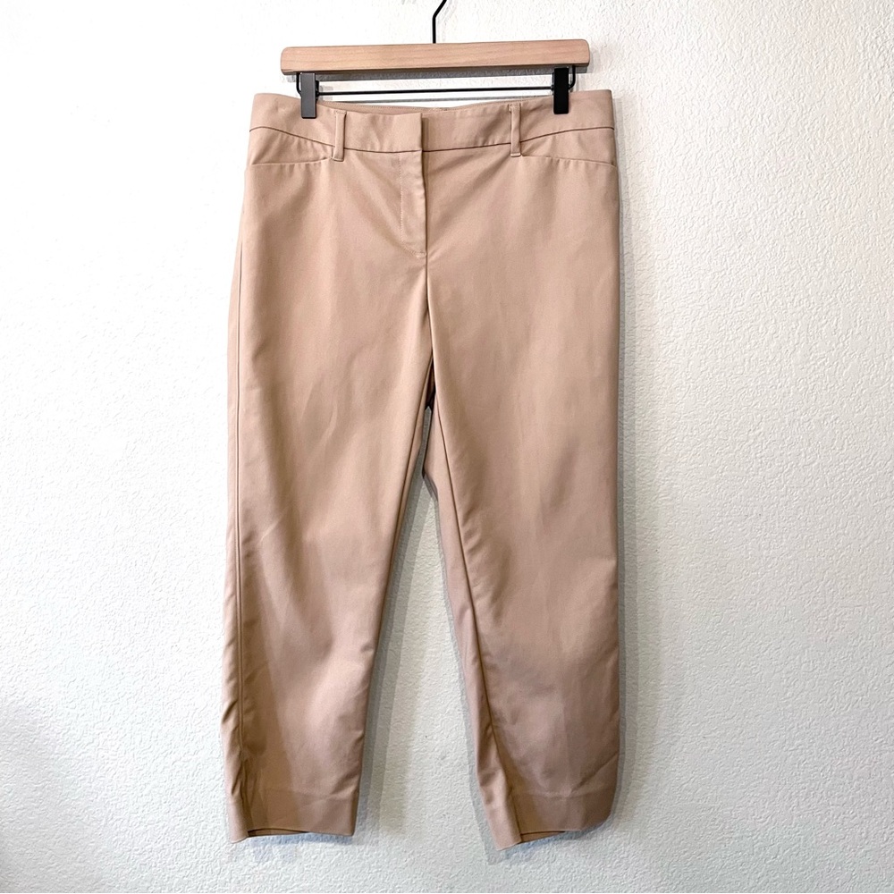 White House Black Market Perfect Form Crop Straight Pants